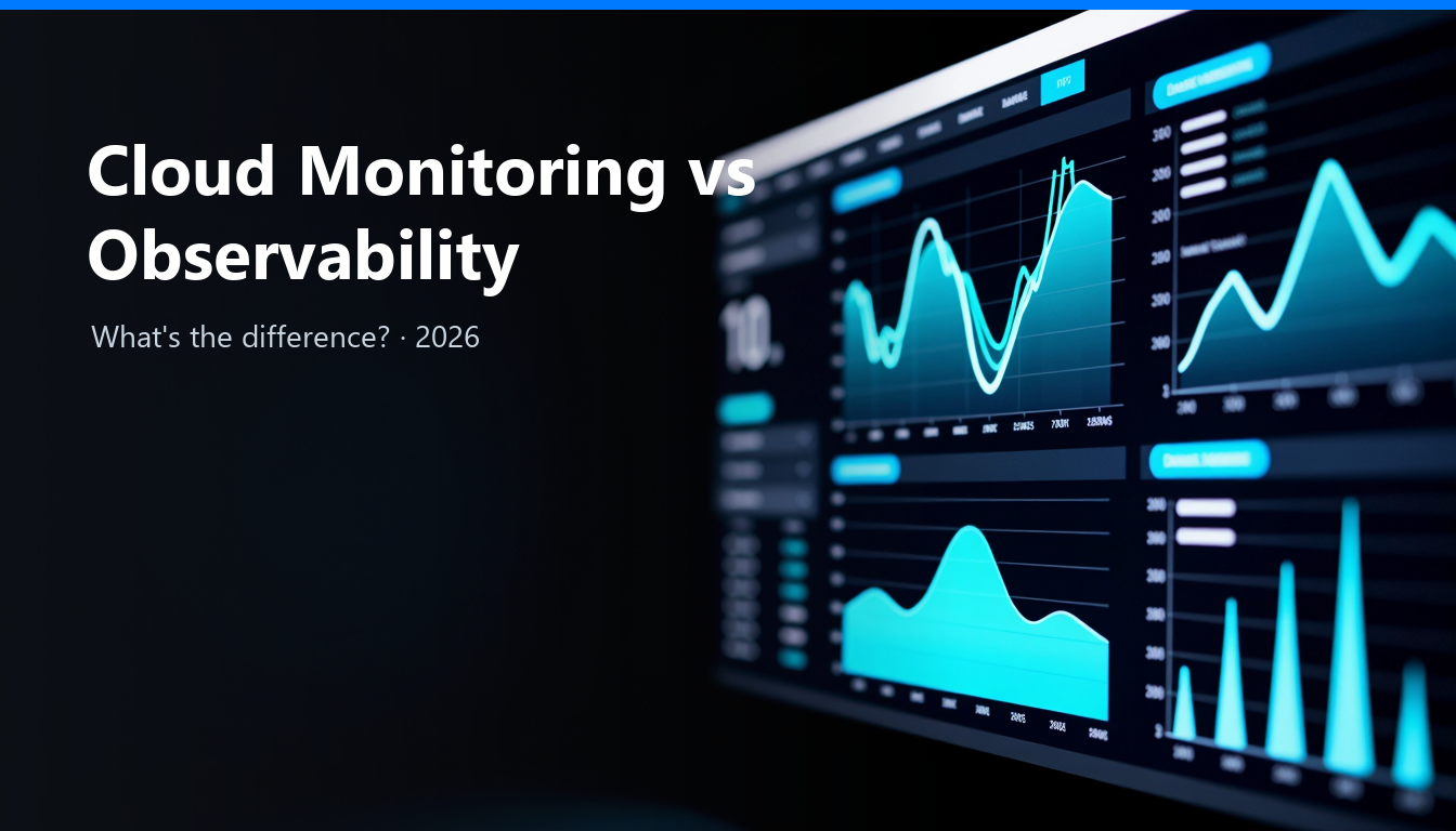Cloud Monitoring vs Observability: What's the Difference? (2026)