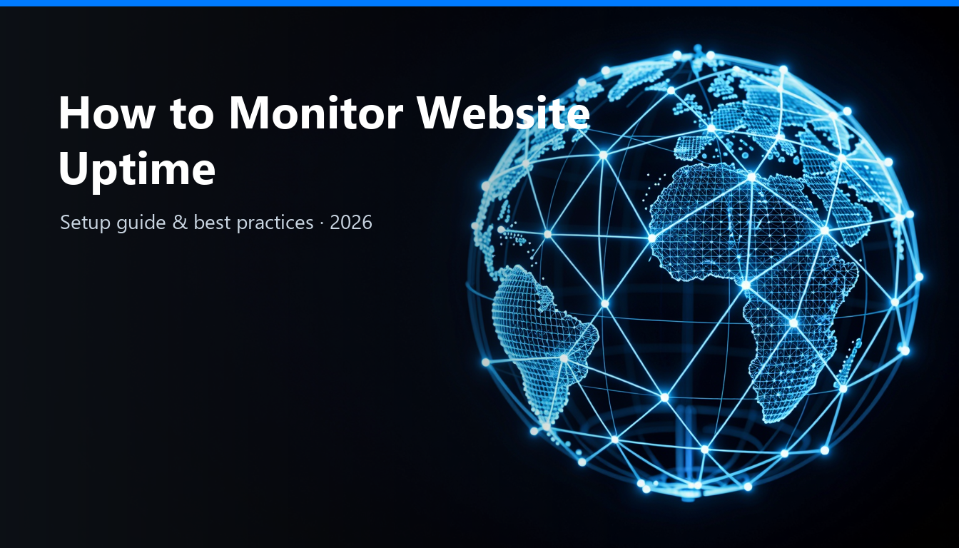 How to Monitor Website Uptime: Setup Guide & Best Practices (2026)